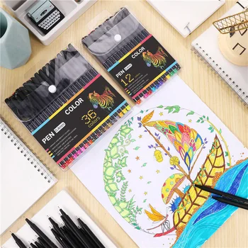 

Colored Pens Fine Point Markers Fine Tip Drawing Pens Porous Fineliner Pen for Office School SP99