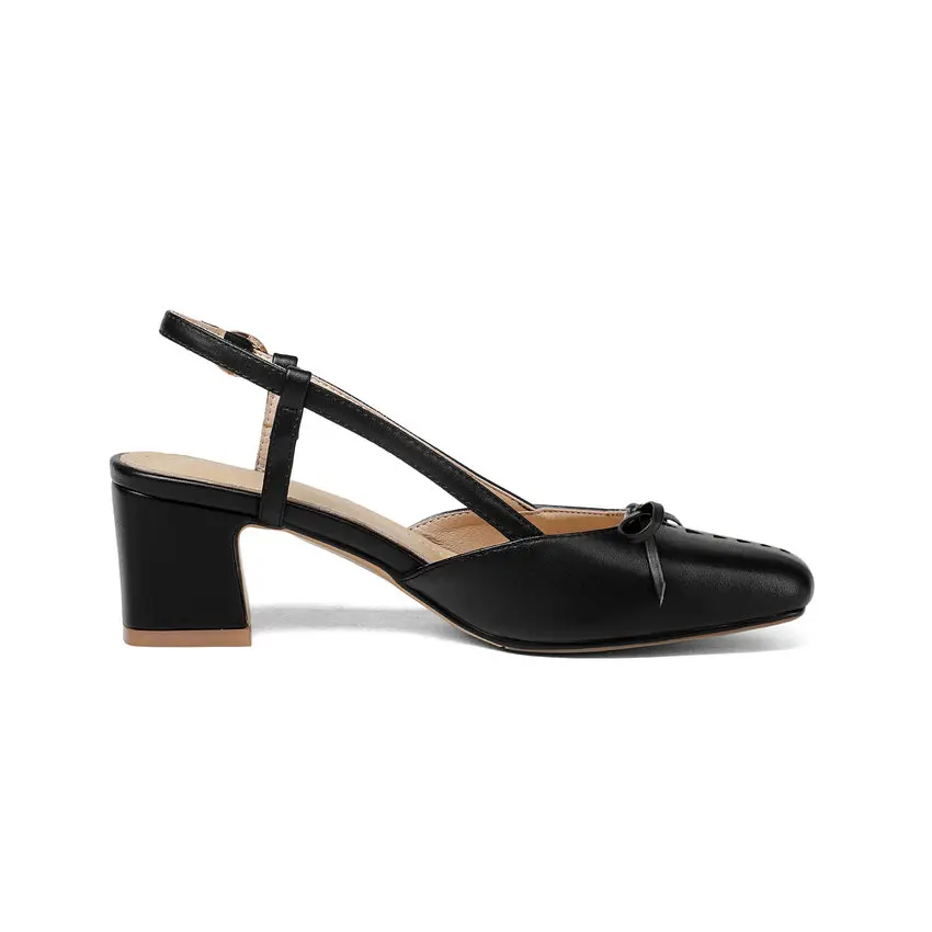Женские туфли лодочки на высоком квадратном каблуке размеры 34 43|slingback shoes|pumps women