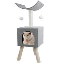 HEYPET Когтеточка для кошек Большой лазалки для кошек KitternToys дом многофункциональный игровой комплекс для кошек доска мебель для кондоминиума