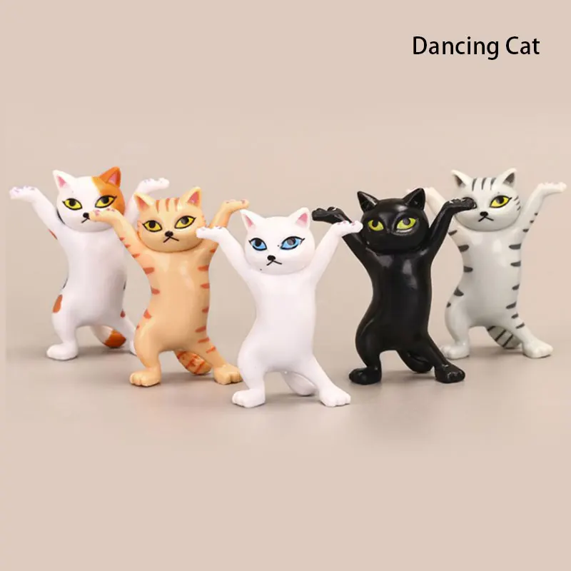 Kid Children Funny Toys Gift Cat Coffin Dance Figure Doll Animals Figurines Handmade Blind Box Decoration Collection | Игрушки и хобби