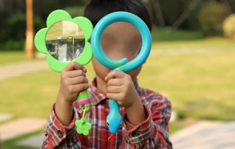 Children Magnifying Glass Hand-Held America Cartoon Magnifying Glass Outdoor China Science Publishing& Media Ltd.(cspm) Explore