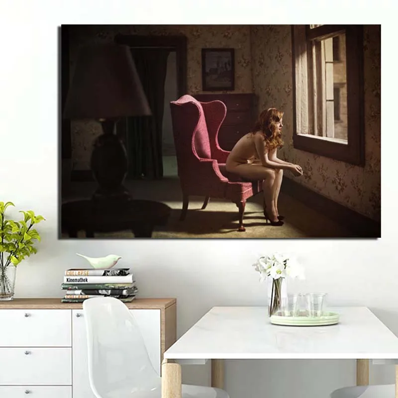 Pittura Su Tela Edward Hopper Wall Artwork Poster Realistico Picture Print Woman Home Decor Nordic Modular For Living Room