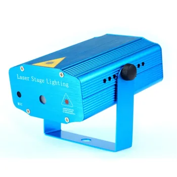 

Professional Bright Red & Green lasers swirl through various star patterns Stage Lights US Plug LB-05