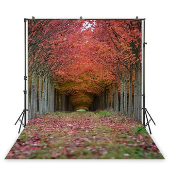 

HUAYI flower forest photo shoot background children birthday banner photography backdrops studio props photo booth D-1822