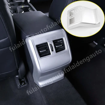 

For Honda 10th Accord 2018-2020 Interior Carbon fiber ABS Matte Rear Air Vent Outlet Frame Trim cover Car Styling