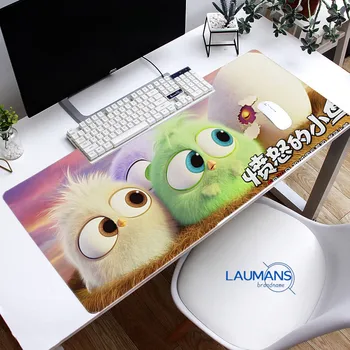

Cool Fashion angry birds Large Size Gaming Computer Mouse Pad Desk Lock CS GO LOL Dota 400x900 / 800x300 Xxl