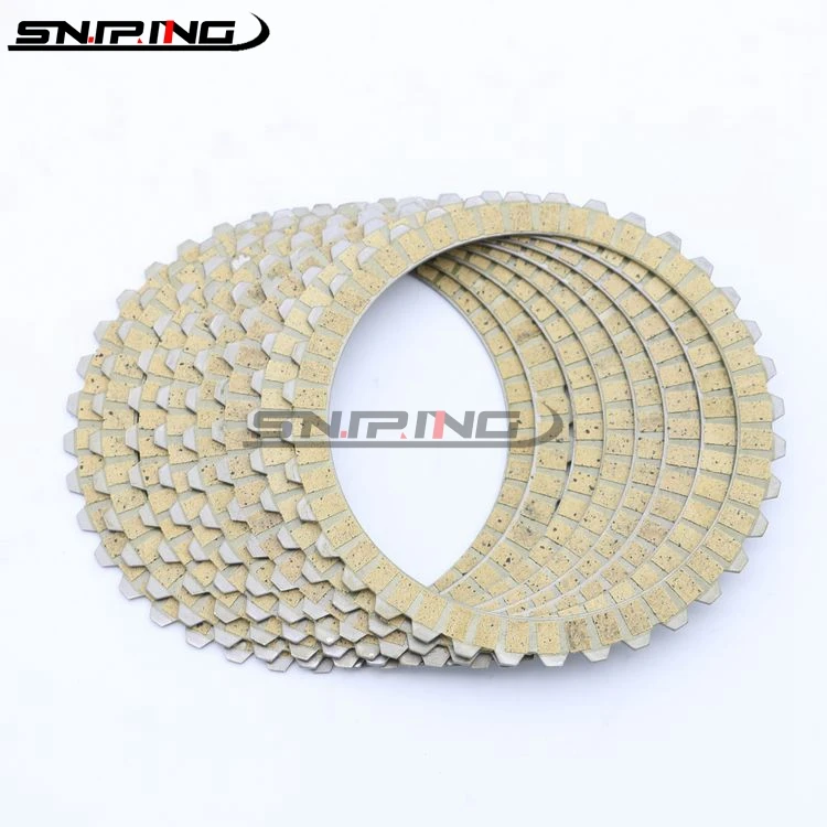 

Набор фрикционных дисков сцепления мотоцикла 8 шт для XL883 XL1200 2006-2015 Dyna 1991-1997