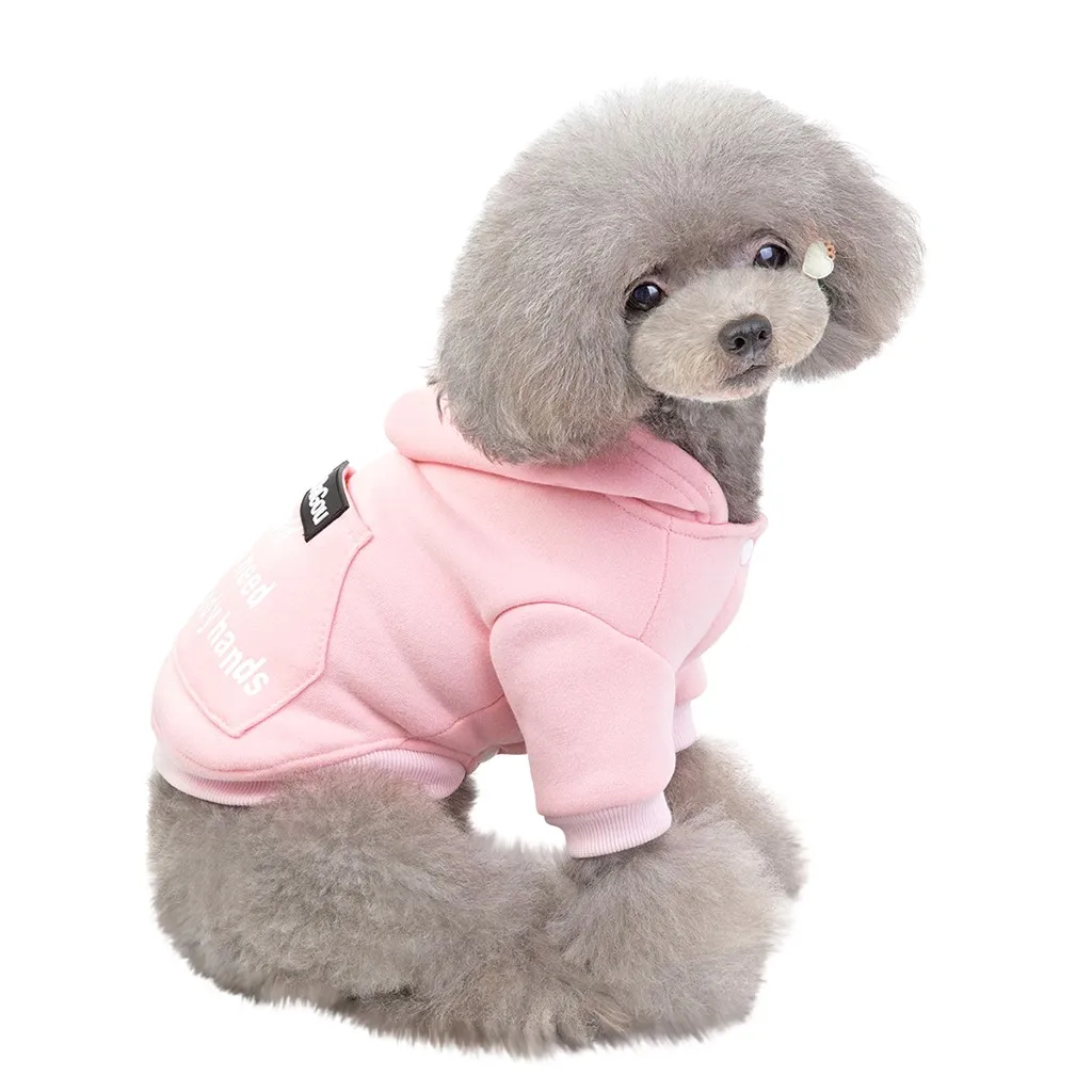 Одежда для домашних собак для маленьких собак, осенне-зимнее теплое пальто с капюшоном, сохраняющее тепло, куртки для чихуахуа, щенка, кошки, одежда для домашних животных