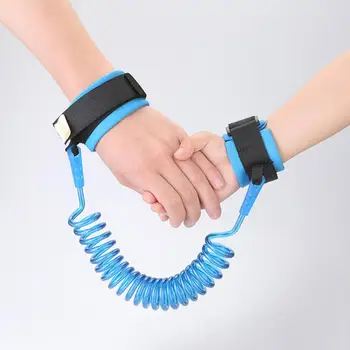 

Kids Anti Lost Wrist Classic Colors and Simple Durable Design 2m Safety Harness Outdoor Walking Hand Belt Band Wristband
