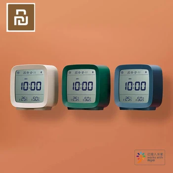 

Stock Original Youpin Qingping Bluetooth Alarm Clock Temperature Humidity Monitoring Night Light 3-in-1 Alarm Clock 3colors