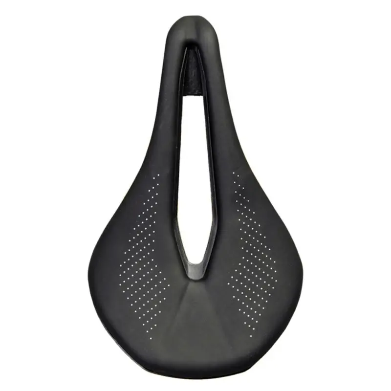Черный Седло для велосипеда MTB дорожный велосипед седла для горного велосипеда гоночное седло Pu Дышащие Мягкие подушки для сиденья - Цвет: Черный