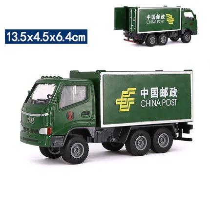 Изысканный подарок 1: 60 экскаватор миксер вилочный погрузчик сплав модель, моделирование металлическая Инженерная игрушка, детское образование - Цвет: 15