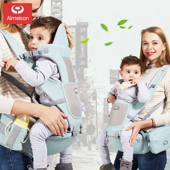 

0-36M Ergonomic Baby Carrier Backpack Front Facing Kangaroo Sling Wrap for Baby Travel Baby Hipseat Waist Stool AYD002