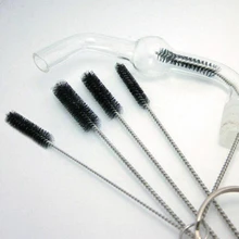 High Quality 5 Pcs/set 10cm Length Stainless Steel Wire Tube Cleaning Brush Great for Cleaning and Rust Removal