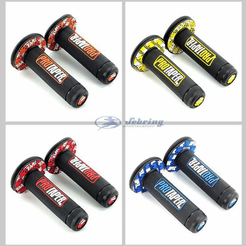 

Motorcycle handle off-road vehicle modified hand grip rubber handle set pro throttle rubber gripMotorcycle modified gloves