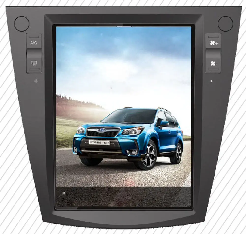 10," вертикальный экран android 6,0 четырехъядерный 32G Автомобильный gps Радио навигатор для Subaru WRX Forester XV 2012