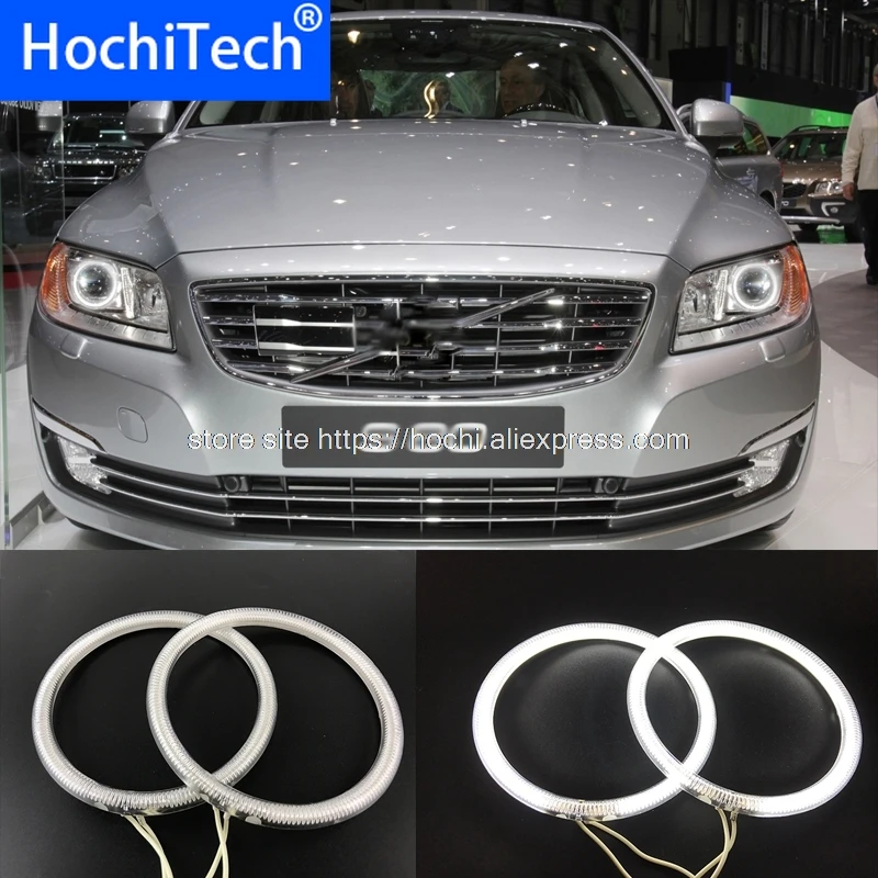 

HochiTech отличный CCFL ангельские глазки комплект Ультра яркое освещение фары для Volvo S80 S80L 2012 2013 2014 2015