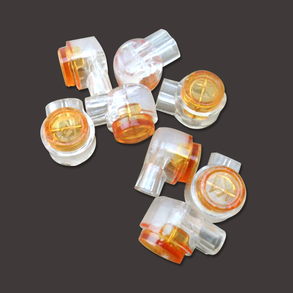 

​Crimp Connection K1 Connector Universal Waterproof Telephone Cable Terminals Wiring Ethernet Cable Connector 100PCS