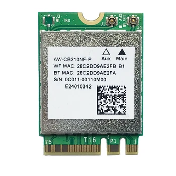 

Dual Band Adapter BCM94356Z AW-CB210NF-P NGFF M.2 WiFi Wireless Card 867Mbps + Bluetooth 4.1 802.11Ac BCM94356Z AC Card