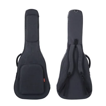 

Suitable for 39-41inch guitar bag 41inch acoustic guitar case shock absorption thickening inner 40inch guitar bag black backpack