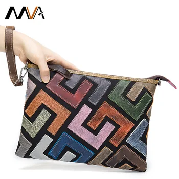 

Retro Fashion Women Bag Colorful Messenger Shoulder Bags Women's Clutch Bag Lager Capacity Genuine Leather Feminina For Girl New