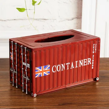

Truck Car Container Model Personality Decoration Painting Crafts Container Model Educational Toys for Children Adults
