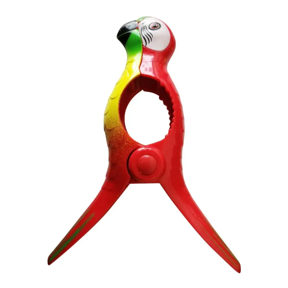 parrot Прекрасный формы в виде животных пластиковые прищепки для одежды пляжные прищепка для полотенец бельевые прищепки сушилка для одежды клипса Организации - Цвет: parrot