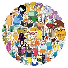 

10/30/50PCS Adventure Time with Finn and Jake Creative Graffiti DIY Laptop Study Scrapbook Office Waterproof Sticker Wholesale