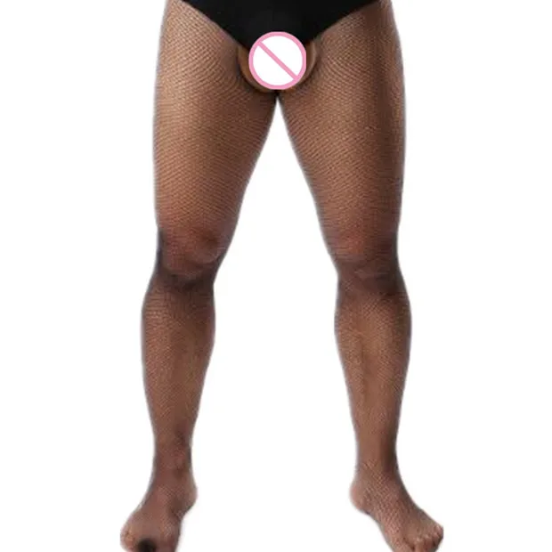 Shengrenmei Mens Sexy Lingerie Male Underwear Sleeveless Bodystocking Men's Open Crotch Jumpsuit Sex Fishnet Bodysuit New Arrive