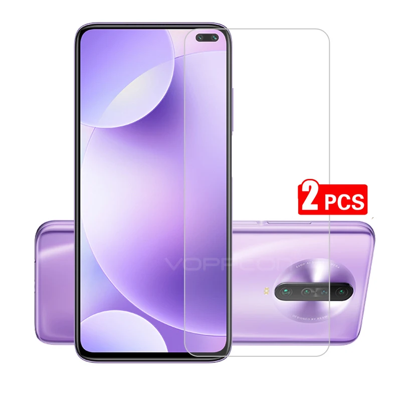 2 шт. Защитная пленка для экрана POCO X2 Xiaomi Pocophone переднее закаленное
