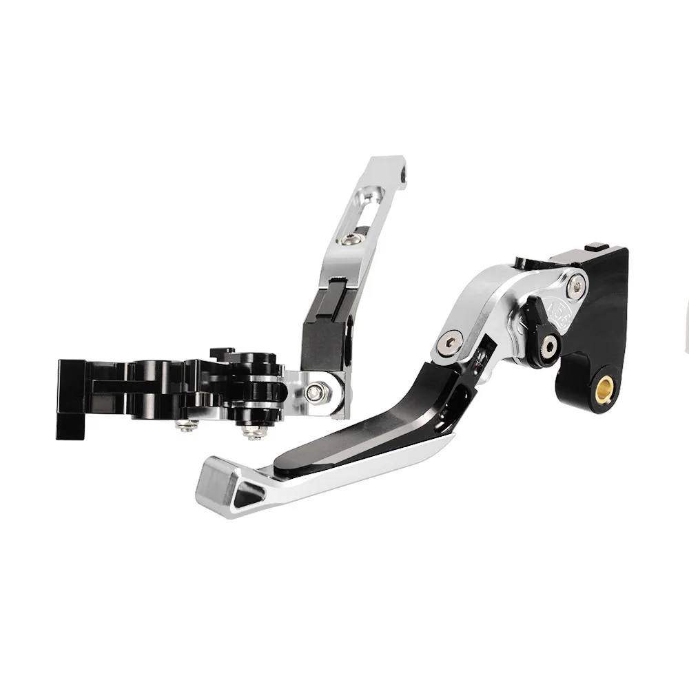 Для Yamaha YZF R6 1999-2004 YZF R1 2002-2003 FZ1 FAZER 2001-2005 мотоциклетные Регулируемые тормозные рычаги сцепления складные ручки - Цвет: Silver