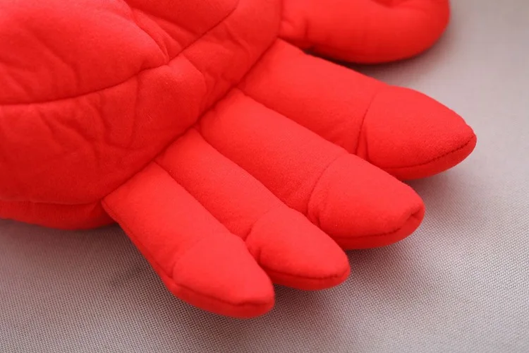 3d Имитация краба подушка Красный преувеличенный модный головной протектор концертный наряд реквизит для фотосессии плюшевая кукла игрушка для детей Головной убор