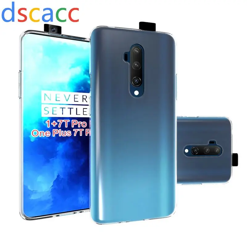 DSCACC прозрачный мягкий ТПУ чехол для One Plus 7T PRO 7T 7 6T 5G 100 шт