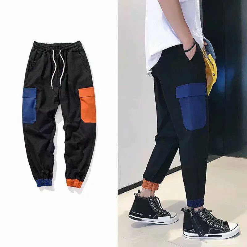 Mens Camouflage Tactical Cargo Pants Men Joggers Boost Military Casual Cotton Pants Hip Hop Ribbon Male army Trousers