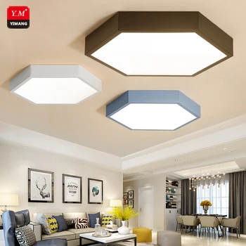 

YIMANG Ultra thin Ceiling Light LED Living Room Light Dimmable Home Bedroom Aisle Lamps Dimmable Lighting Fixture Surface mount
