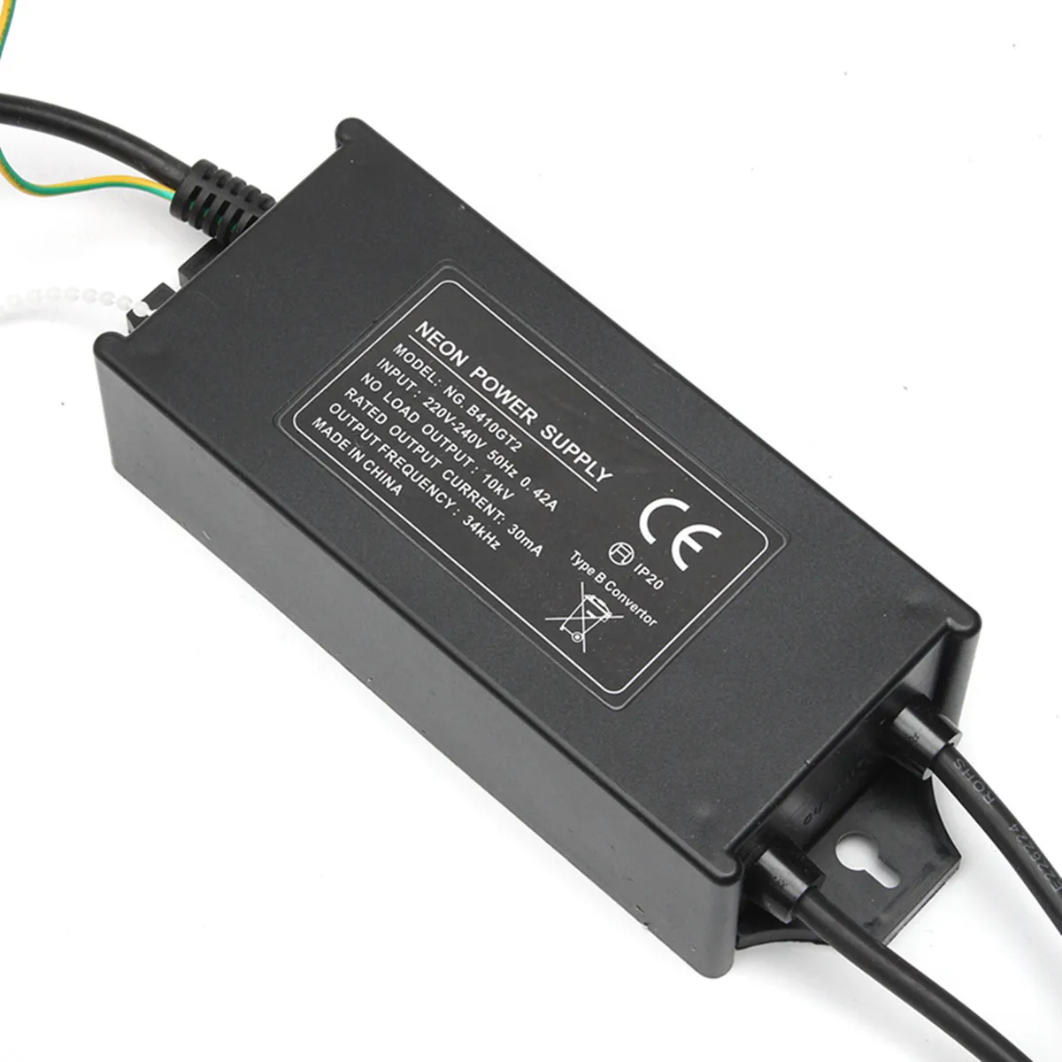 1 шт 100 W/110 W электронный гибкий неоновый трансформатор Питание выпрямитель адаптера 10000V 10KV 30mA 220-240V