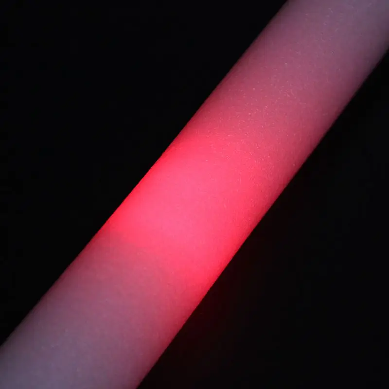 30 Pieces Colorful shiny sponge sticks Luminous Baton LED Foam Stick Chopsticks Rally Party Flashing Glow Batons Light Stick