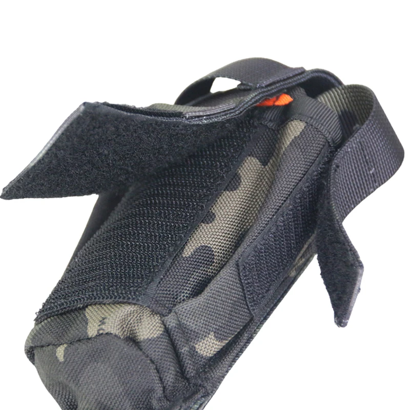 Molle Pouch Tactical Single Pistol Magazine Pouch Knife Flashlight Sheath Airsoft Hunting Ammo Camo Bags