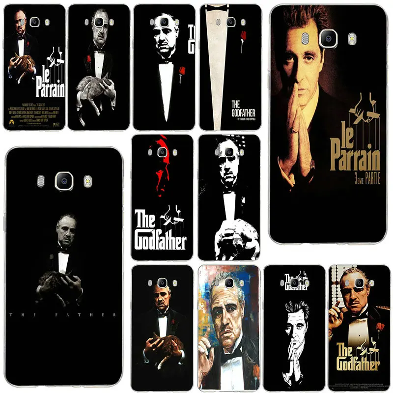 

Soft TPU Phone Cases Cover for Samsung Galaxy Note 2 3 4 5 8 S2 S3 S4 S5 Mini S6 S7 S8 S9 Edge Plus The Godfather Marlon Brando