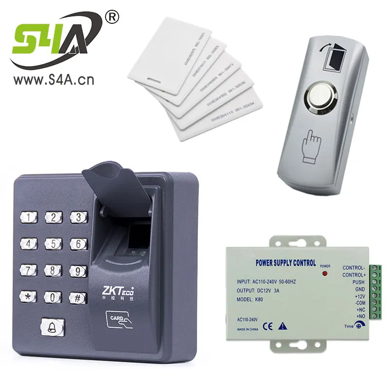 X6 отпечатков пальцев RFID автономный контроллер доступа - Цвет: X6 EB1405 K80