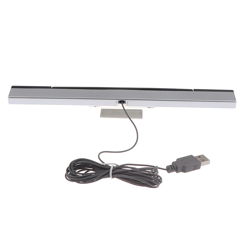 Hot sale Game accessories Wii Sensor Bar Wired Receivers IR Signal Ray USB Plug Replacement for Nitendo Remote