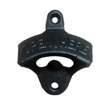 

Vintage Cast Iron Wall Mounted Bottle Opener Beer Kitchen Accessories Dro'p'shipping
