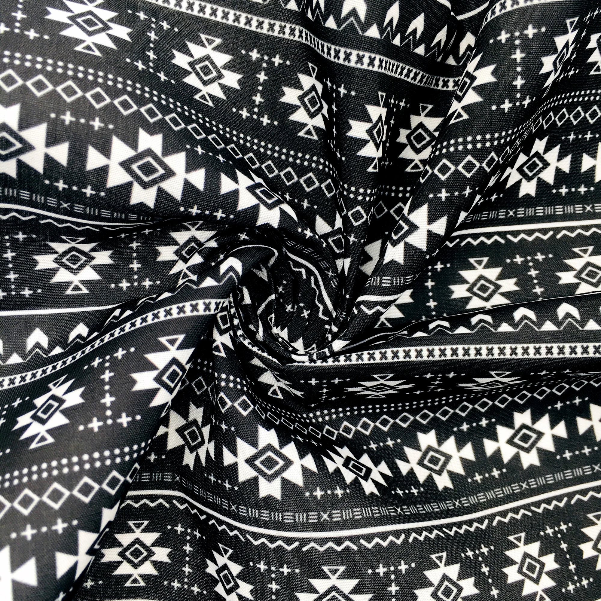 50*145cm Rhombus Aztec Polyester Or Knit Or 100% Cotton Material Fabric Patchwork Sewing Quilting Needlework DIY Cloth Sewing 3