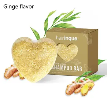 

Handmade Handmade Shampoo Soap Bar Heart Shape Natural Ingredients Silicone Free Repair Damage Prevent Loss Nourishing Smooth