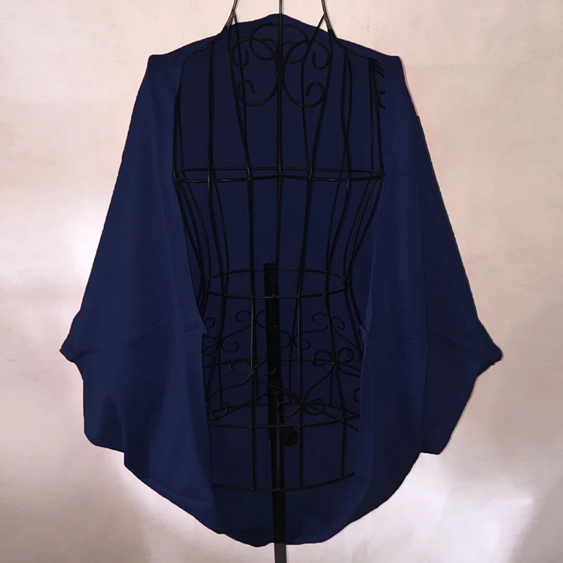 Femmes Cardigan manteau couleur unie manches chauve souris Cape Poncho