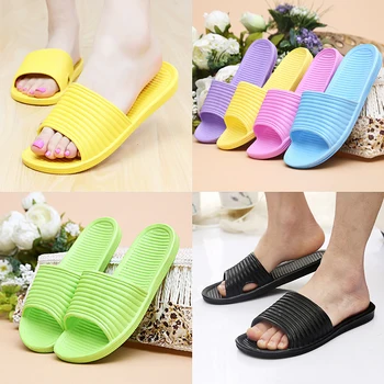 

2020 Unisex Men Women EVA Home Indoor Hotel Bathing Shower Sandals Flip Flop Slippers Shoes