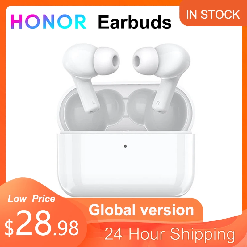  Глобальная версия Honor Earbuds CE79 TWS Беспроводные наушники с двойным микрофоном Звонки шумоподавление наушники Bluetooth 5,0.