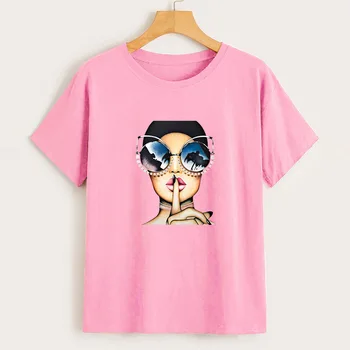 

T-shirt Casual Tops T Shirt for Women Lady Girls