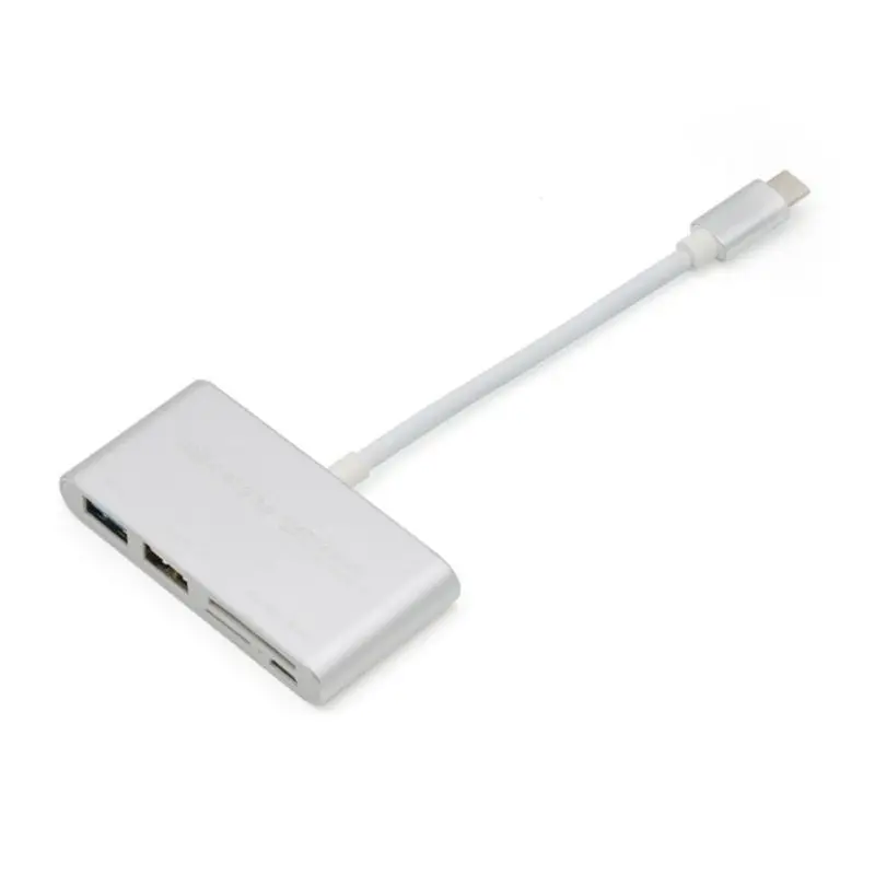 USB C3.1 тип-c OTG для чтения карт/USB 3,0 концентратор/SD/TF адаптер для ноутбуков типа C
