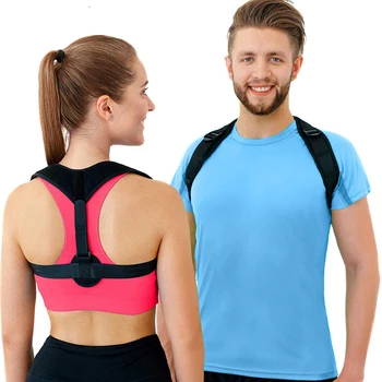 

Back Posture Corrector Women Men Universal Prevent Slouching Relieve Pain Posture Straps Clavicle Support Brace Drop Shipping